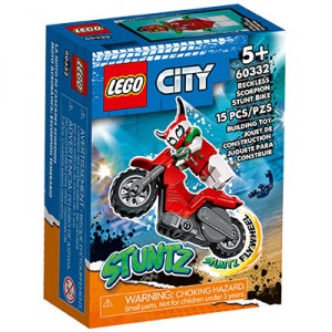 Lego City Reckless Scorpion Stunt Bike
